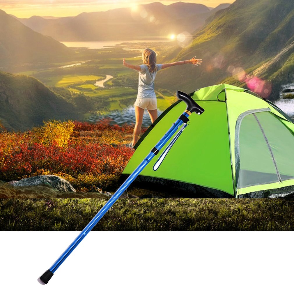 Adjustable Folding Light Weight Trekking Poles Hiking Pole Walking Stick