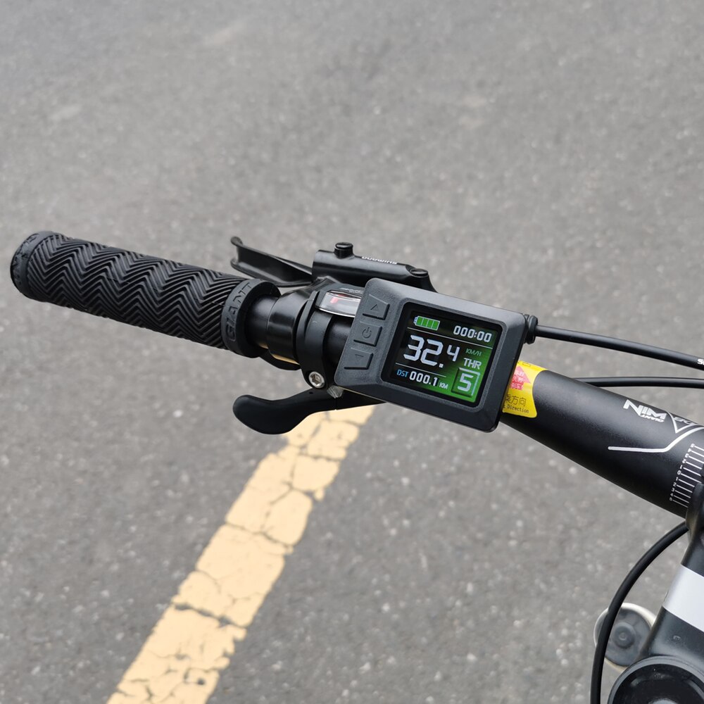 KT Ebike Display LCD7C TFT 24V/36V/48V Electric Bicycle Panel LCD Display Smart Control Ebike LCD Display