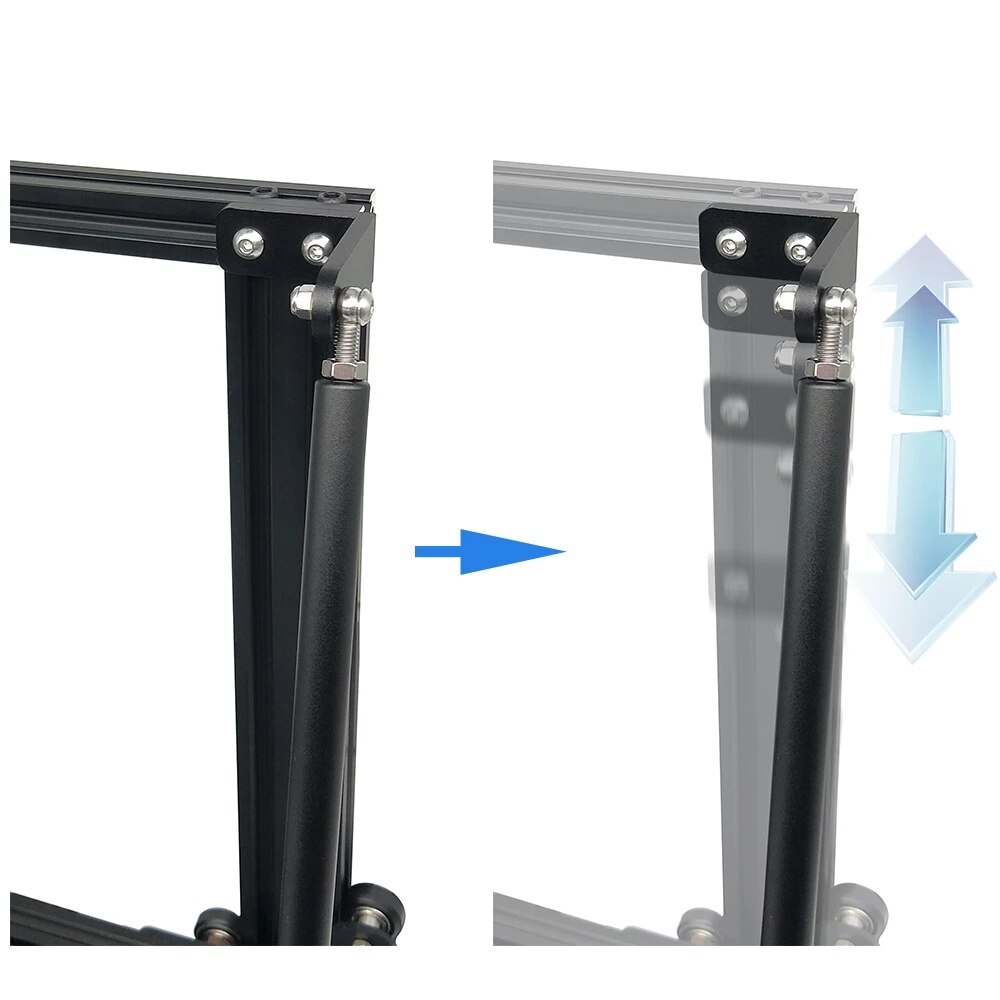 CREALITY 3D CR-10/CR-10S Drucker Aktualisierung Unterstützung Zugstange Bausatz Aluminium Hohe Schrauben Bündel Super Präzision Ursprüngliche Neue