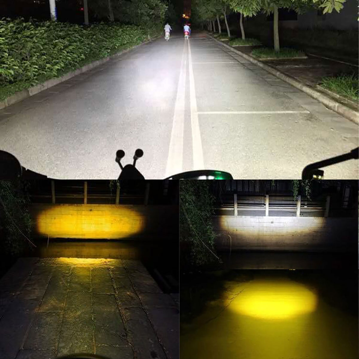1 Uds H6 H4 BA20D faro de motocicleta CSP LED Moto bombillas Led de haz alto/bajo Super brillante Autobike antiniebla Moto Scooter lámpara ATV 12V