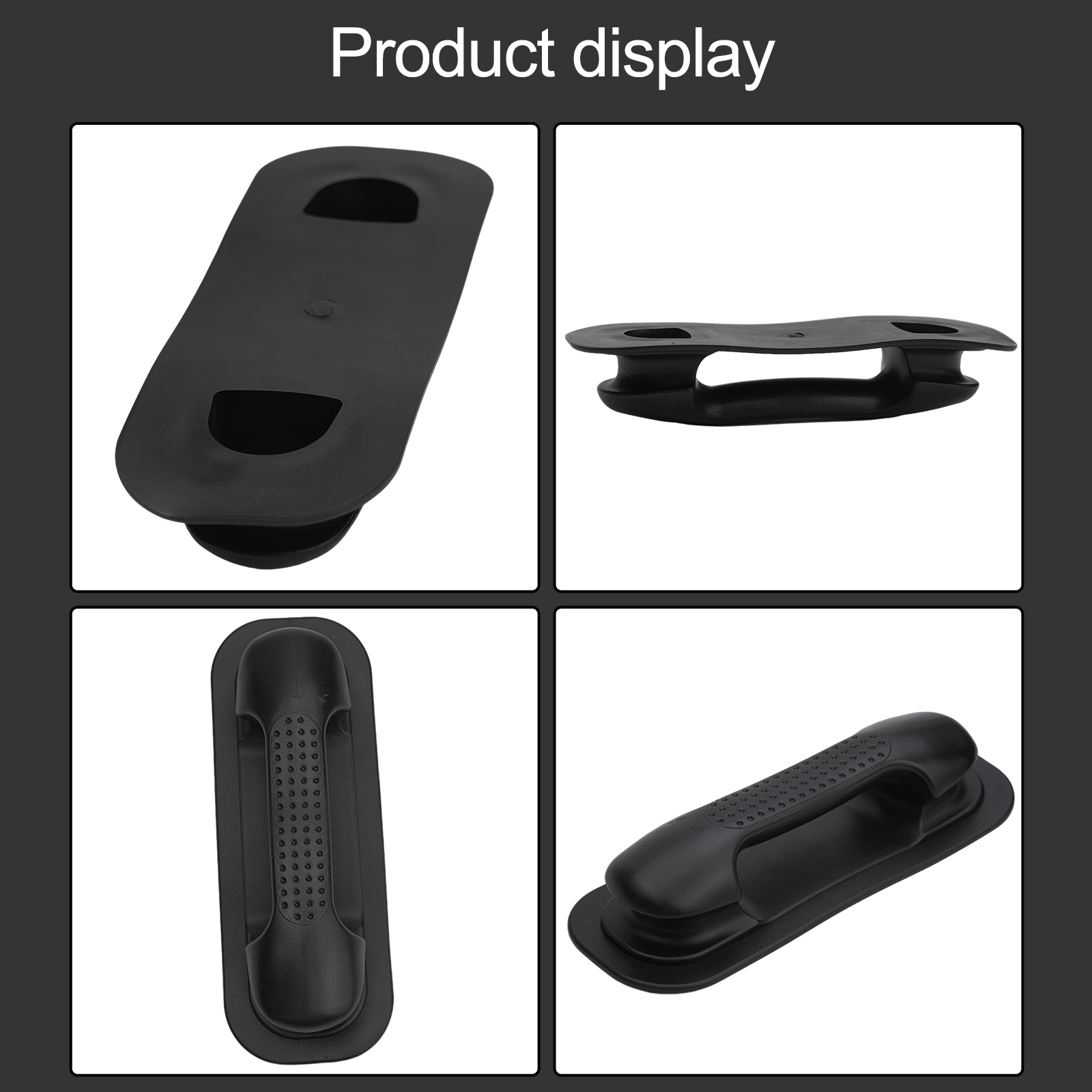 Rail Boat Grab Handle Dinghy Inflatable Boat Side Mount Accessories Black/Gery Handle Rail PVC Rubber Brand