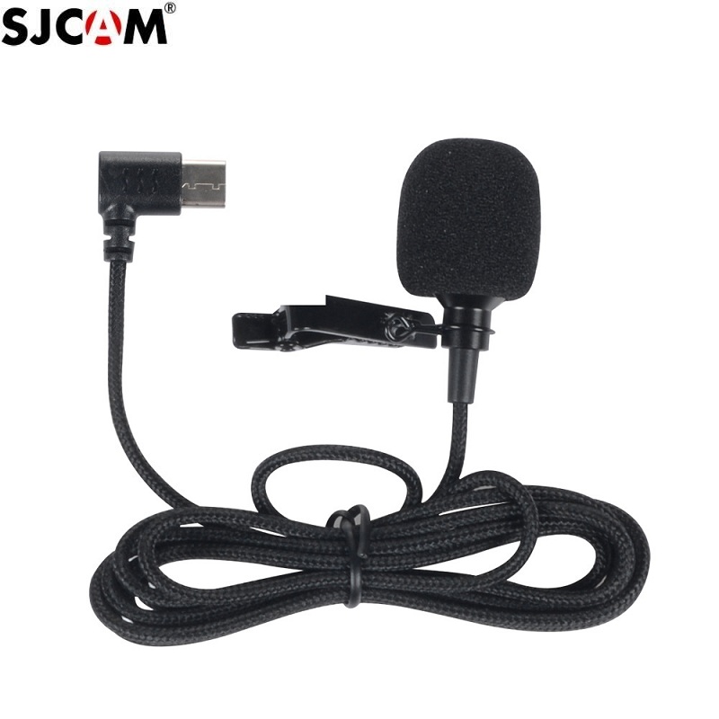 Oryginalne akcesoria SJCAM SJ8 Pro/Plus/Air osłona obiektywu/pokrywa/szkło filtr UV/folia zabezpieczająca ekran/rama do SJ8 kamera akcji: microphone