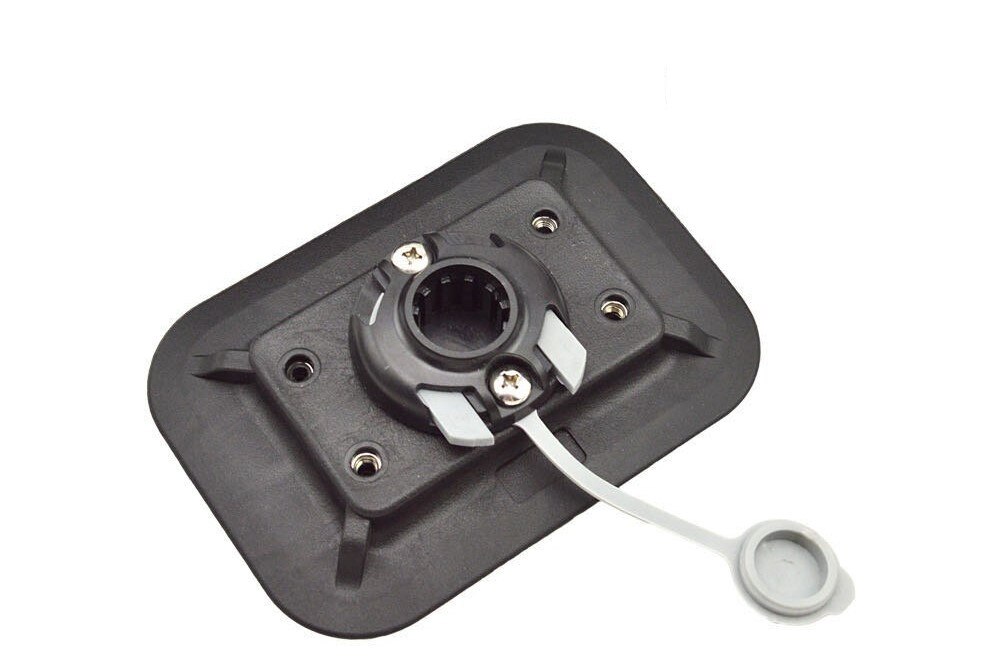 Support de canne à pêche pour bateau pneumatique et canoë kayak,accessoire en PVC, outil, également pour radeau et stand up paddle, rotatif, fixation, angle de montage, crochet,: holder base