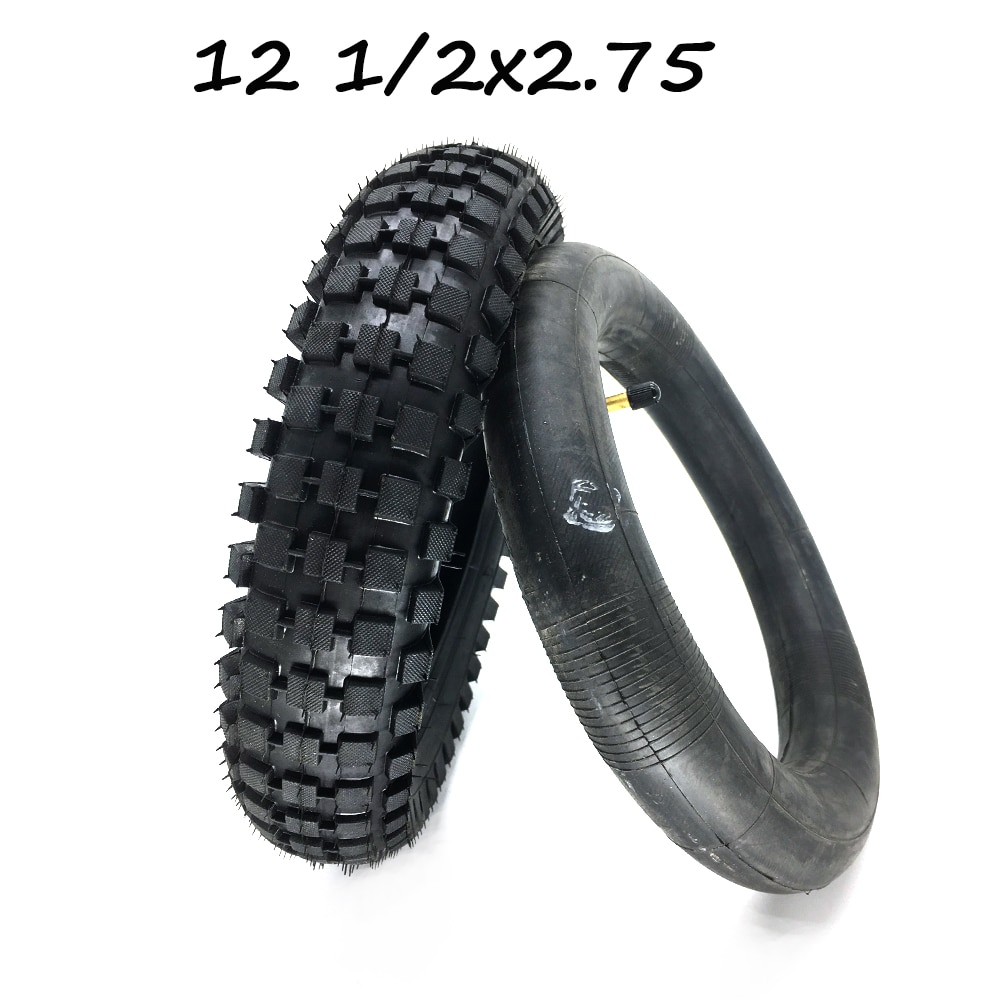 12 1/2x2.75 Off-Road Tires Inner Tube, 12-inch Super Wear-Resistant Tire for Electric Vehicle, Mini Motorcycle Tyre Parts