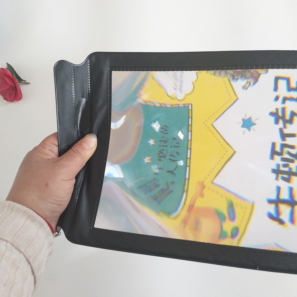 Triple Reading Full Page Magnifier Magnifying Sheet fo Seniors Presbyopic