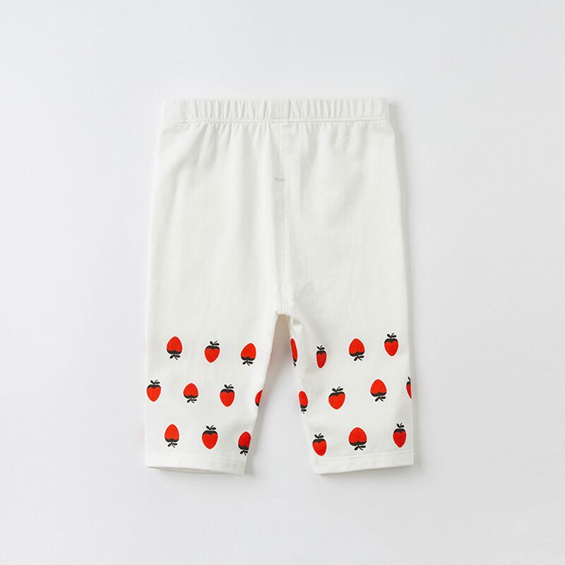 DB17783 dave bella estate neonate moda cartone animato stampa pantaloni bambini lunghezza polpaccio bambini ragazza pantaloni pantaloni bambino neonato
