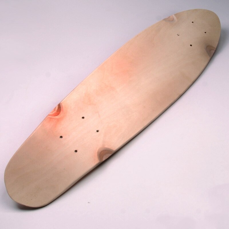 Lönn mini cruiser fisk skateboard däck fiskbräda fyra hjul enkel rocker 7- lager diy skate board däck