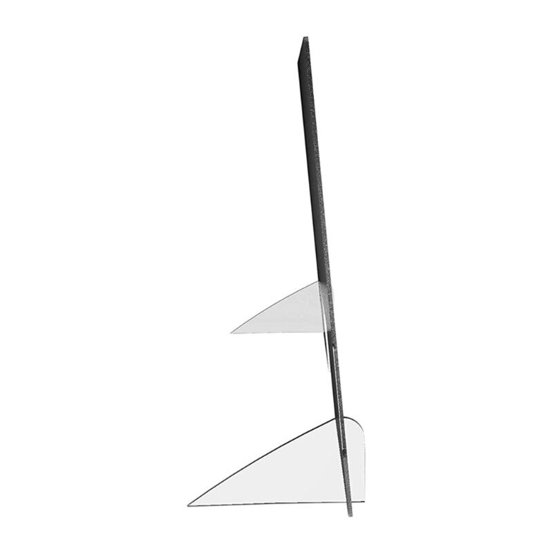 Sneeze Guard - 16" W x 16" T Acrylic Divider Protection Barrier Shield Checkout，Barrier Protects Employees Against Coughing and