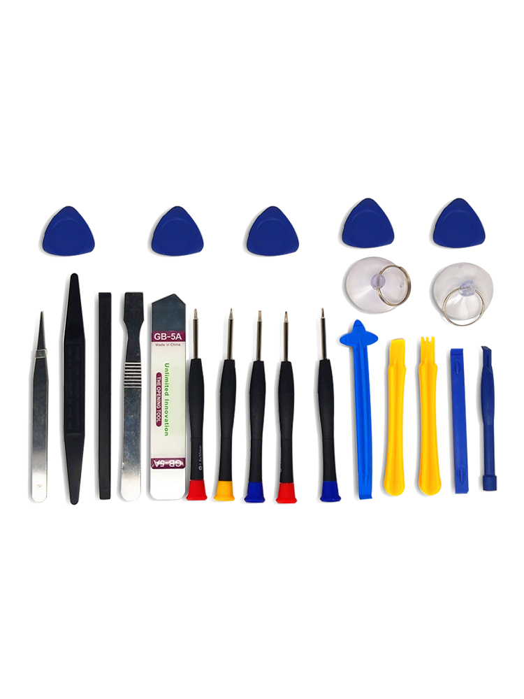22Pcs Mobile Phone Repair Tools Kit Pry Opening Tool Screwdriver Set for iPhone 7 Samsung Phone Hand Tools Set