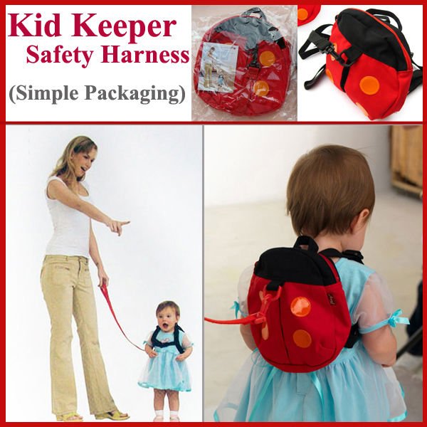 Kindwächter Baby-sicherheitsgurt Kleinkind Art Geschirre ZüGel-Rucksack-büGel-einfache verpackung Sonde