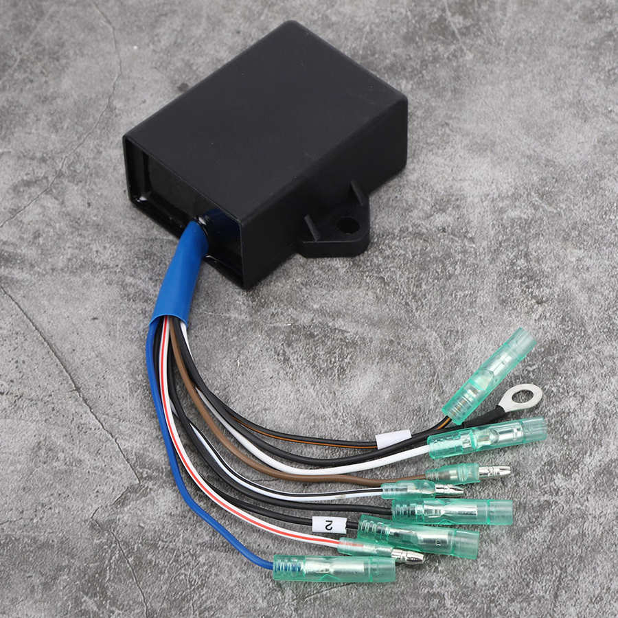 Styretøj til bådstang cdi spole enhed assy 61n-85540-13 passer til yamaha påhængsmotor  c 25hp 30hp 2t båd rustfrit stål
