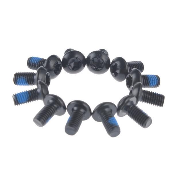 12 teile/los mountainbike bremsscheibe schrauben mtb radfahren M5 * 10mm schrauben edelstahl t25 zyklus fahrrad bremse Rabatt schrauben schraube