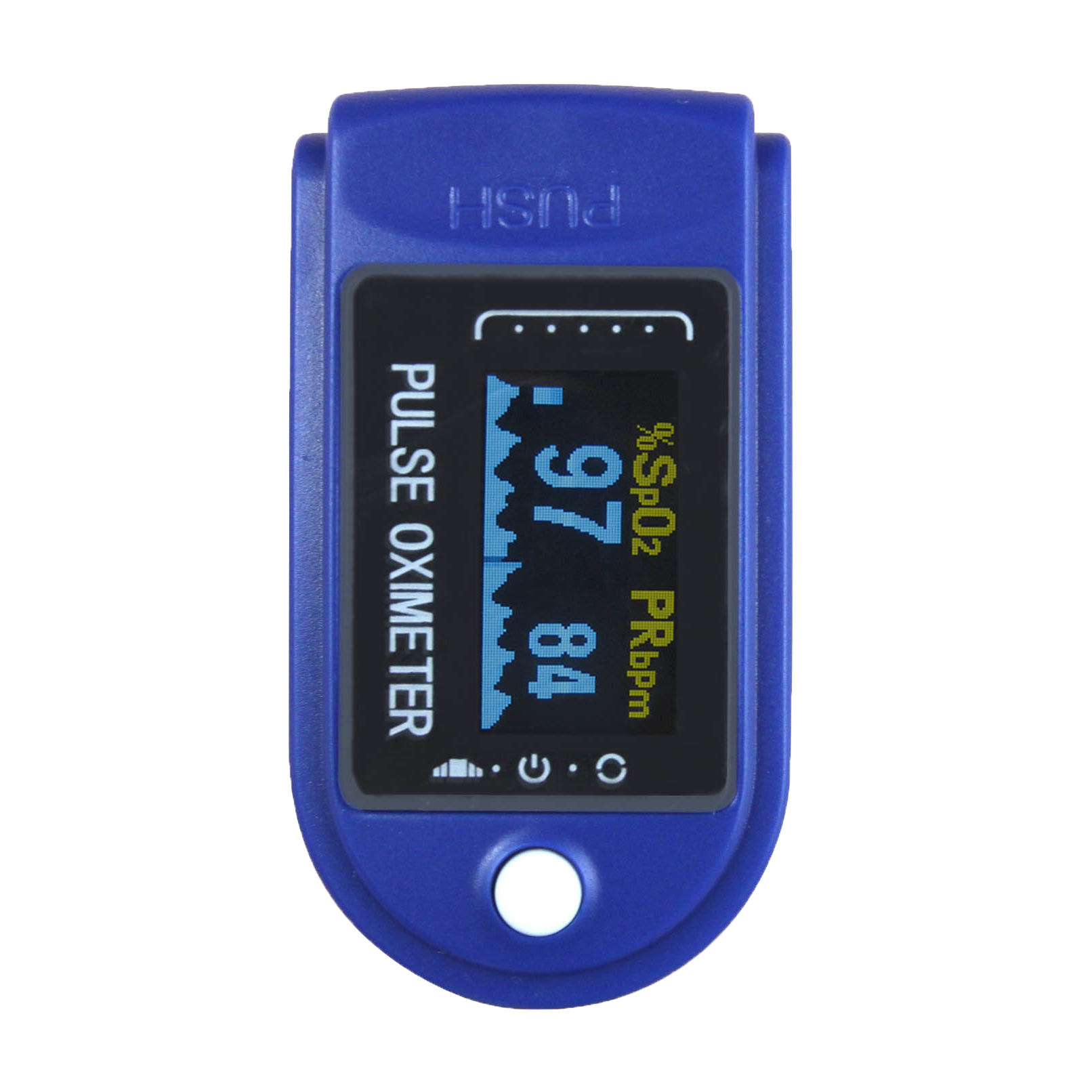 CMS50D Fingertip Pulse oximeter SPO2 monitor blood oxygen saturation Monitor pulse rate oximetro de dedo: Default Title