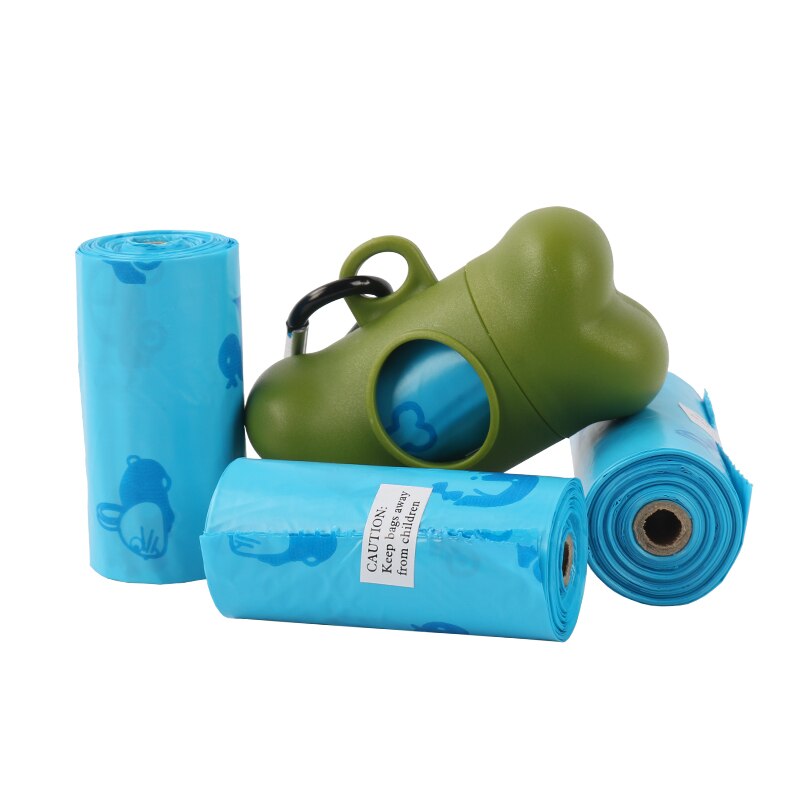 Maisstärke 100% biologisch abbaubar und kompostierbare Hund Kacke taschen, hund abfall tasche, poo tasche, Kacke tasche mit einem Spender: Spezifikation 25