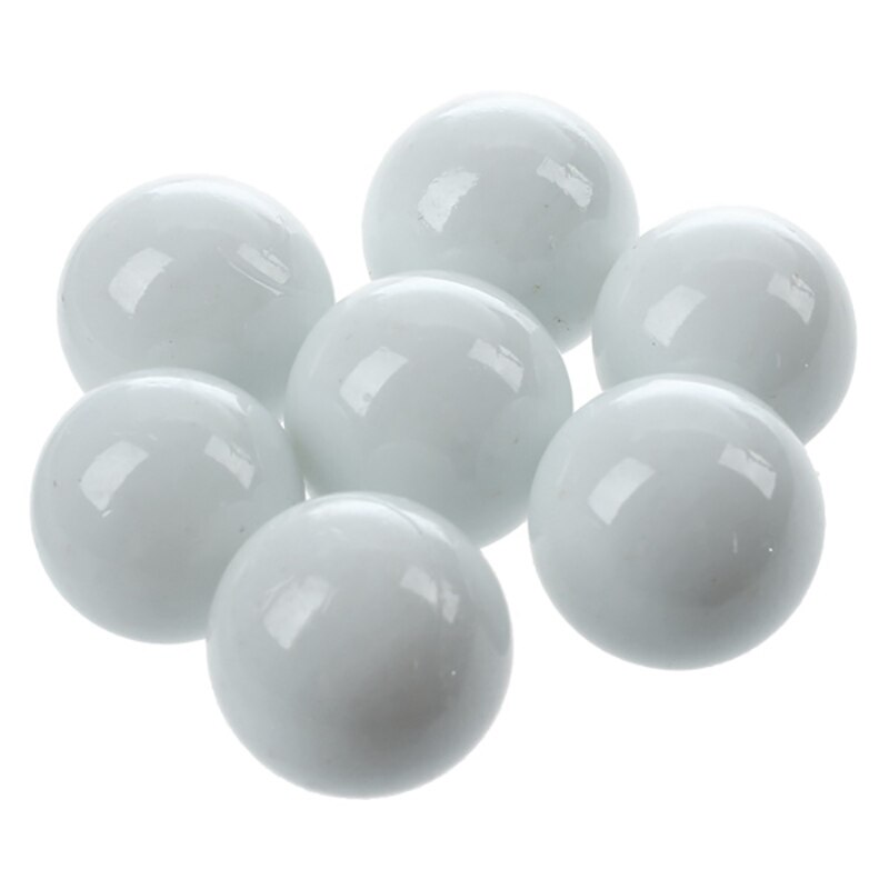 20 Pcs Knikkers 16Mm Glazen Knikkers Knicker Glas Ballen Decoratie Kleur Nuggets Speelgoed Zwart En Wit