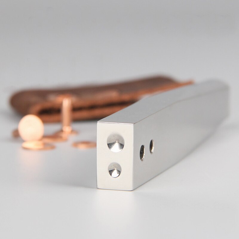 1 piece Craft tool Copper Rivet & Burrs Setter Setting Tool Stainless steel Fasteners fixing tool