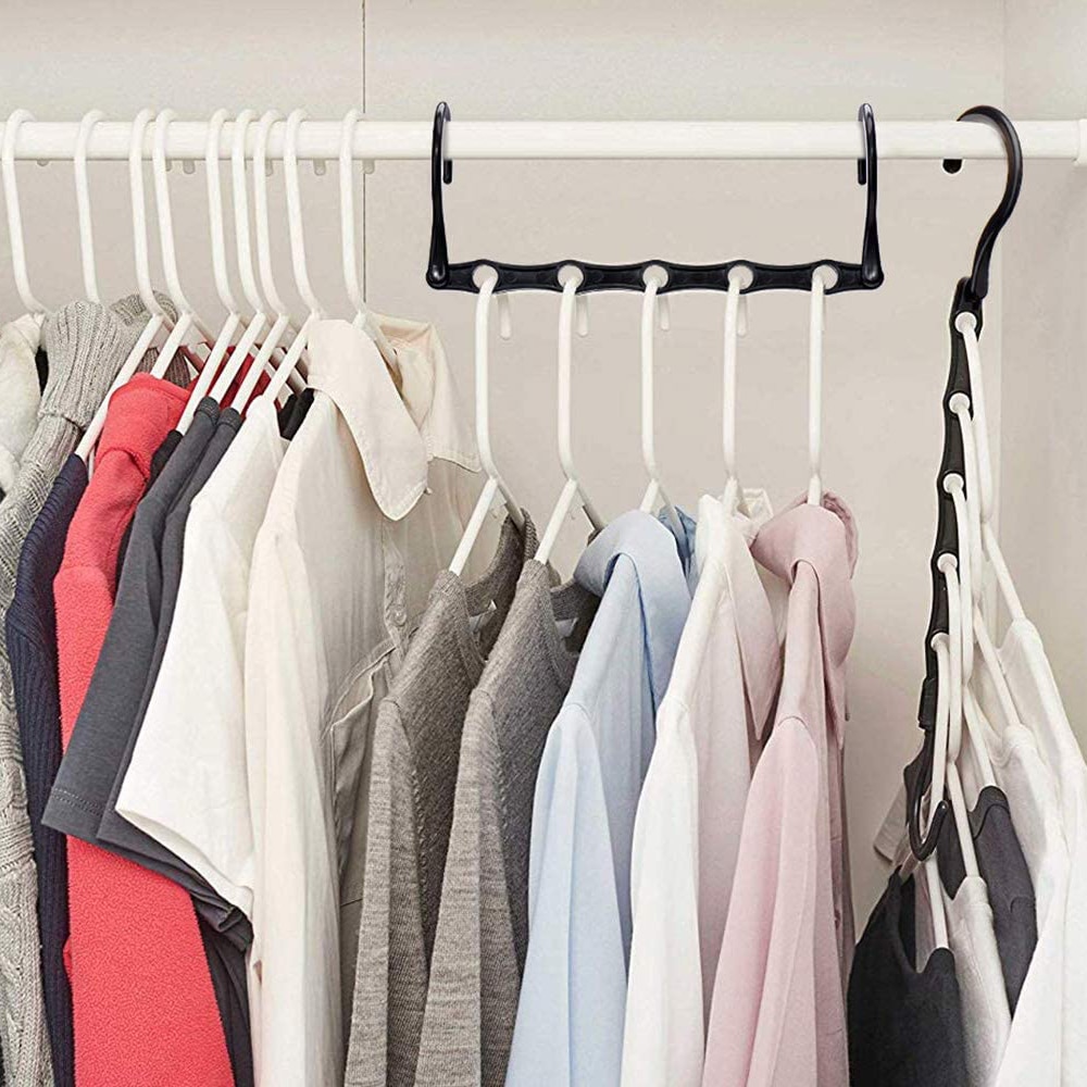 Cintres magiques pour vêtements lourds, organisateur de placard, gain de place, séchage multi-ports, supports de rangement pour vêtements lourds