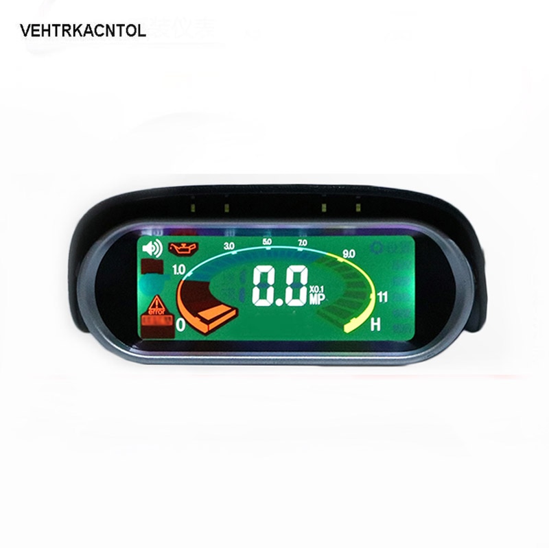 VEHTRKACNTOL 12 v/24 v Truck Auto Oliedrukmeter Oliedruk Meter Monitor Displayer Zonnekap