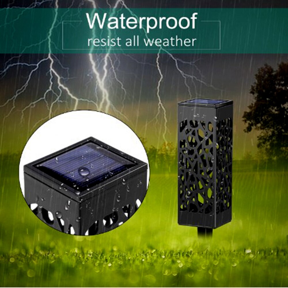 4/8Stck LED Solar- Licht Rasen Lampe Platten Edelstahl Sensor Sonnenlicht Wasserdichte Begraben Licht Garten Weg Lampe dekoration