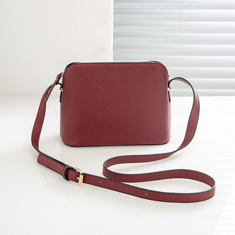 Borse a tracolla Crossbody Messenger New Vintage Pu Leather Women Ladies Girls borse moda tasca interna a fessura