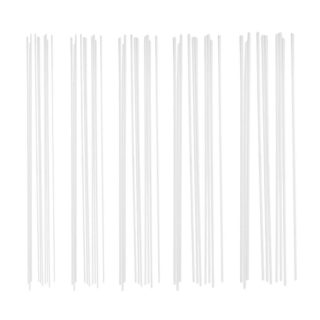 10x Abs Plastic Ronde Buis Pijp Modelbouw Landschap Architectonische Landschap