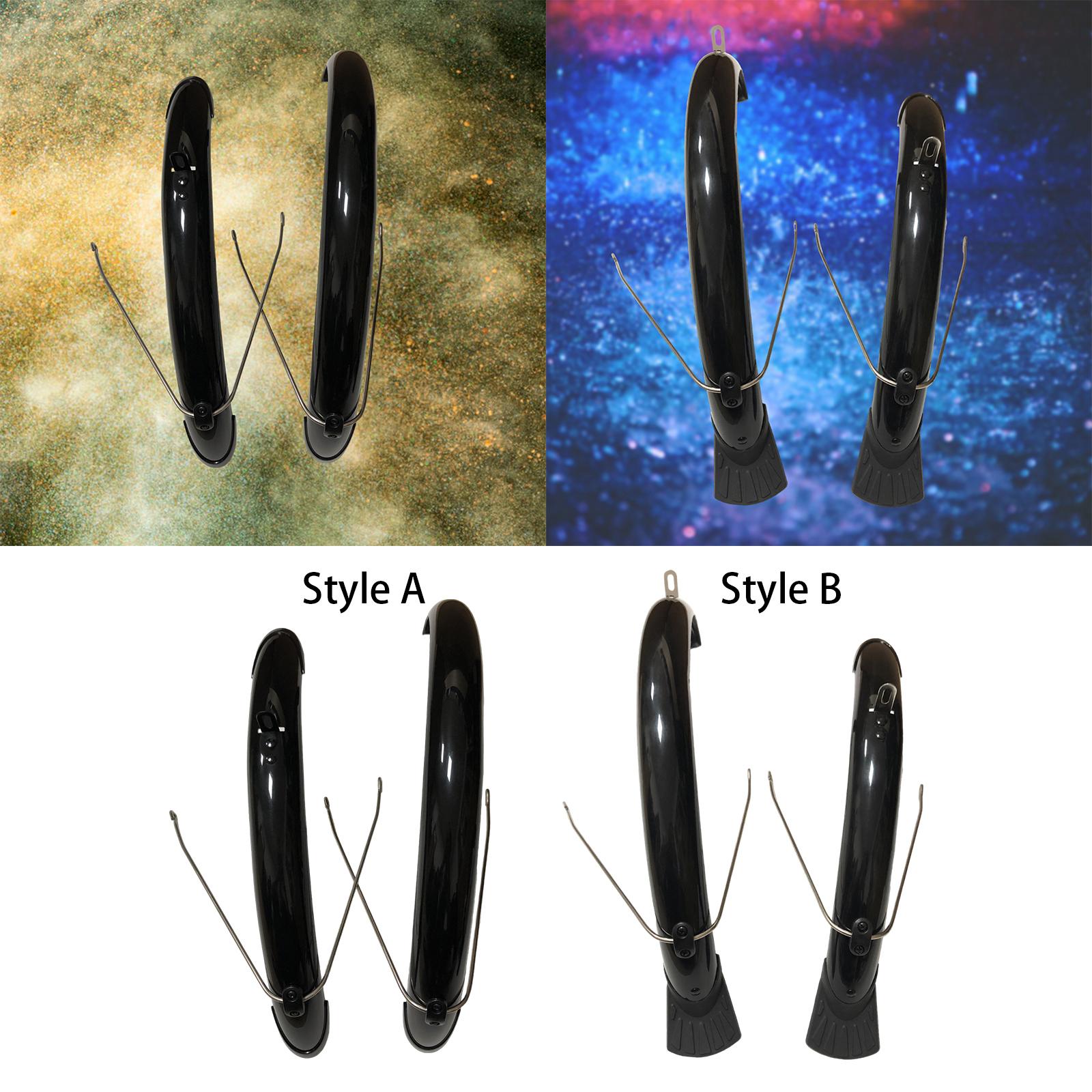 Spatborden voor 20 inch vouwfietswielen, voor- en achterbescherming