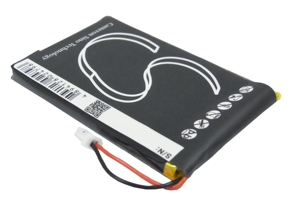 Cameron sino 750 mah batteri lis 1382( j) for sony bærbar leser prs -500,  prs -505, prs -700bc, hvis prs -505, , vennligst sjekk versjonen