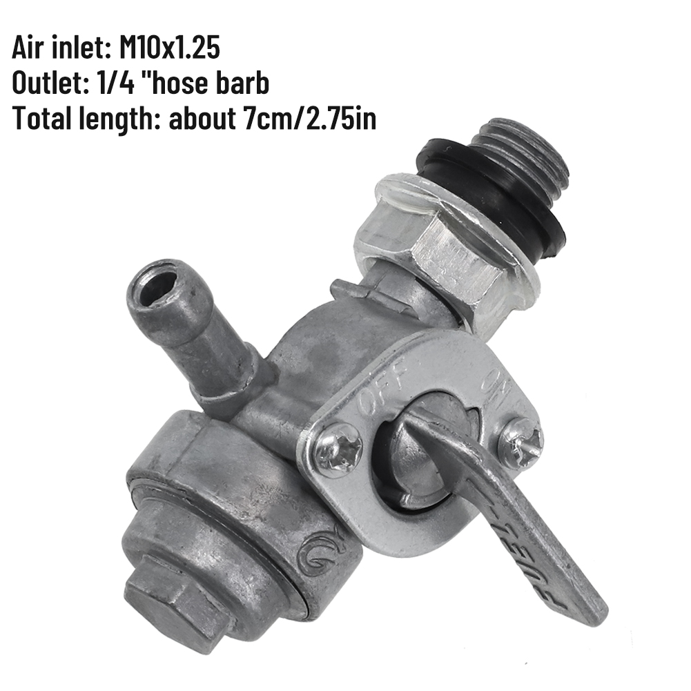 Benzingenerator-Kraftstoffventil, Ein-/Aus-Schalter, hervorragender Ersatz für verschiedene Generatormodelle, einfach zu bedienen