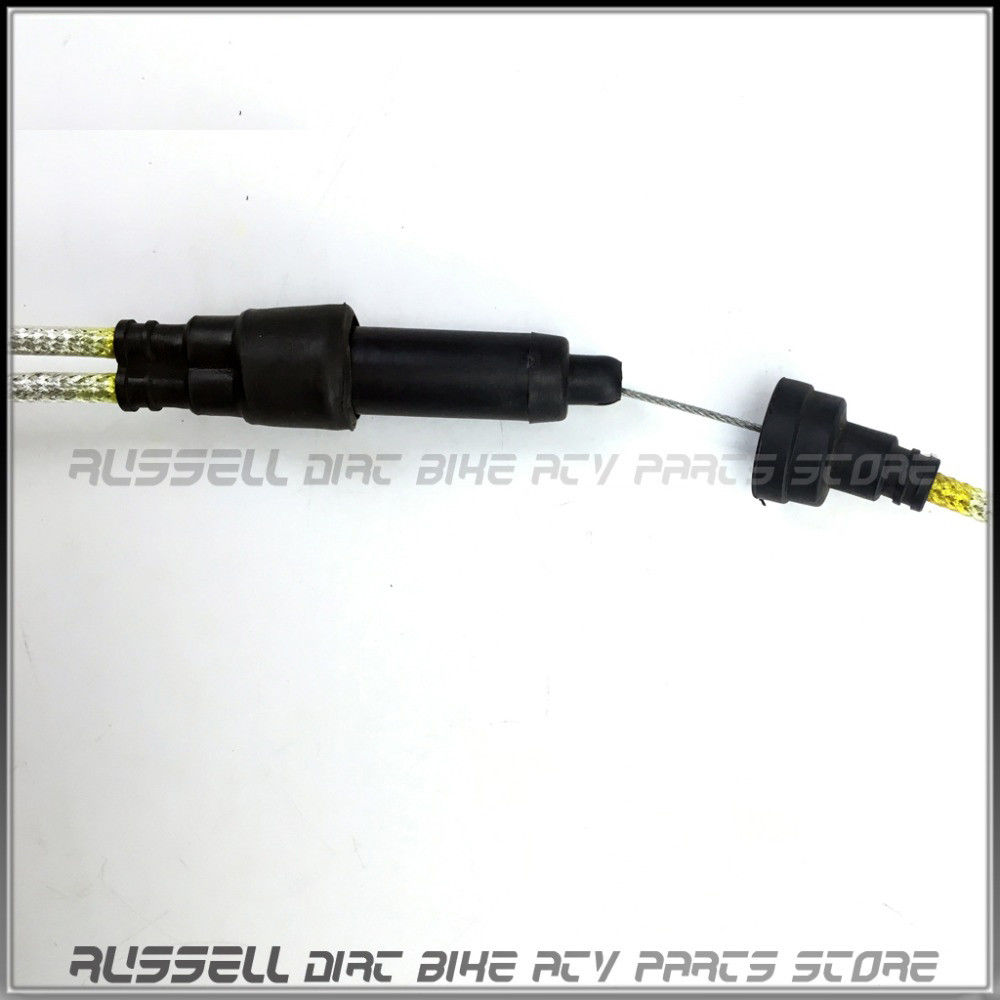 Gas Throttle Double Dual Cable For Power Jet Acceleration Pump Carburetor 200cc 250cc Dirt Bike Motorcycle Parts