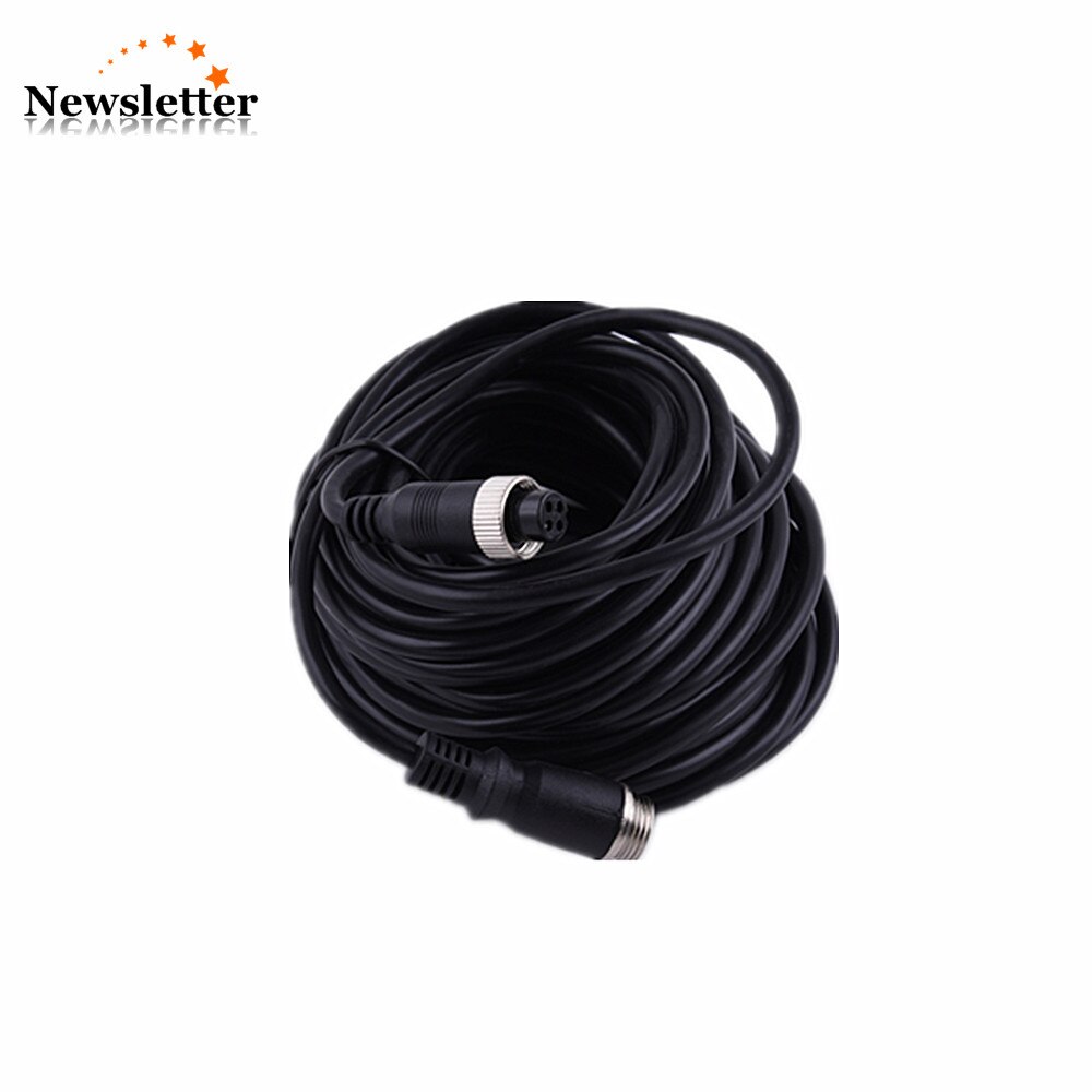 Waterproof 4 pin Aviation from Male to Female Extension Cable