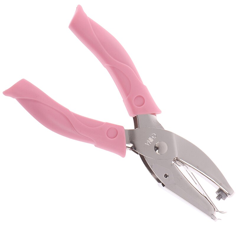 1pc 3mm Pore Diameter Punch Pliers Single Hole Puncher Hand Paper Scrapbooking Punches 1-8 Pages Paper Hole Puncher