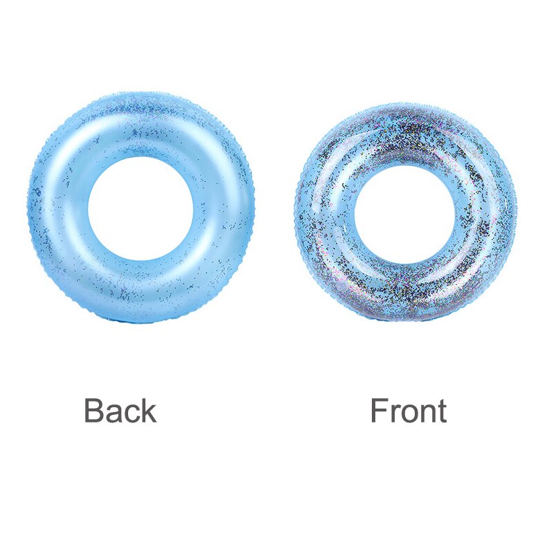 Swimming Ring 4Size For Child Adults Girls Summer Swimming Pool Inflatable Water Sports Accessory Pink Blue Beach Float Ring