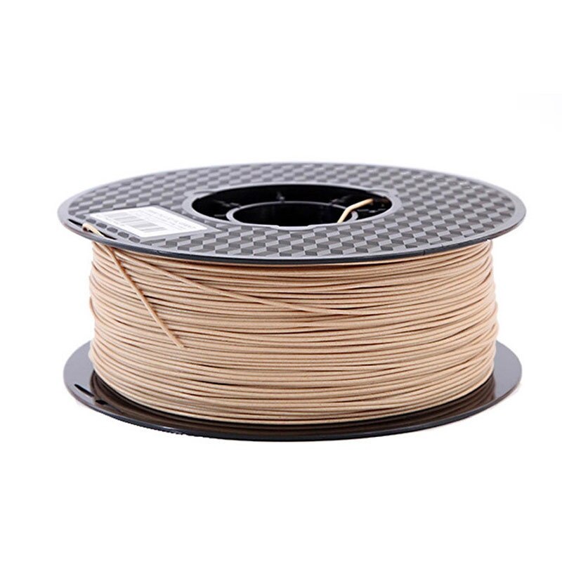 0,5Kg Holz PLA 3D Drucker Filament 1,75mm 500g Mahagoni Holz Farbe 3D Druck Materialien Liefern PLA dunkel licht Holz: hell hölzern