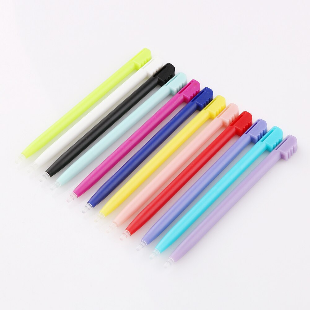 12 farben Kunststoff Touchscreen Stift Stift Gute für Steuerung Video Spiele oder Malerei für Nintendo für NDSL für 3DS XL für NDS