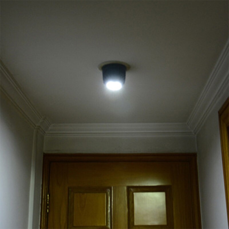 9 Led Draadloze Motion Sensor Nacht Licht 360 Graden Rotatie Nachtlampje Lamp Wandlamp Lamp Batterij Power Auto op Off