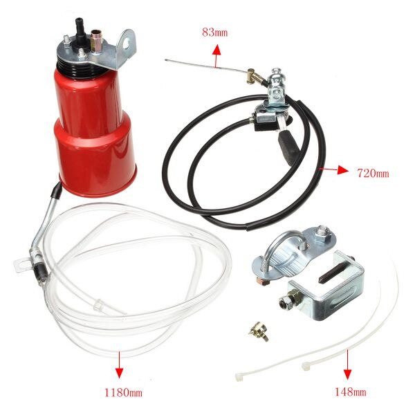 Auto Hand Controle Motor Smeermiddel Lub Onderdelen Accessoires Motorfiets Keten Lubricator Olieman Onderhoud Set