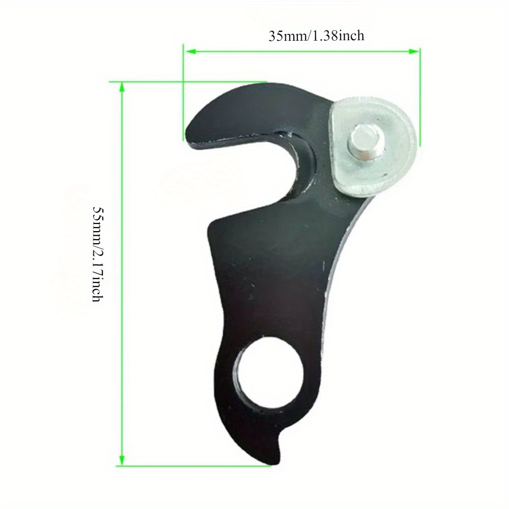 2Stck Fahrrad Schaltwerk Aufhänger Fahrrad MTB Hinten Getriebe Mech Schaltwerk Aufhänger ausfallen Konverter Adapter