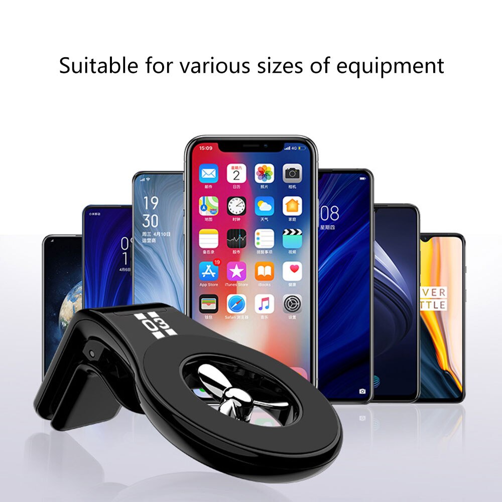 Magnetische telefoonhouder voor in de auto Ventilatierooster