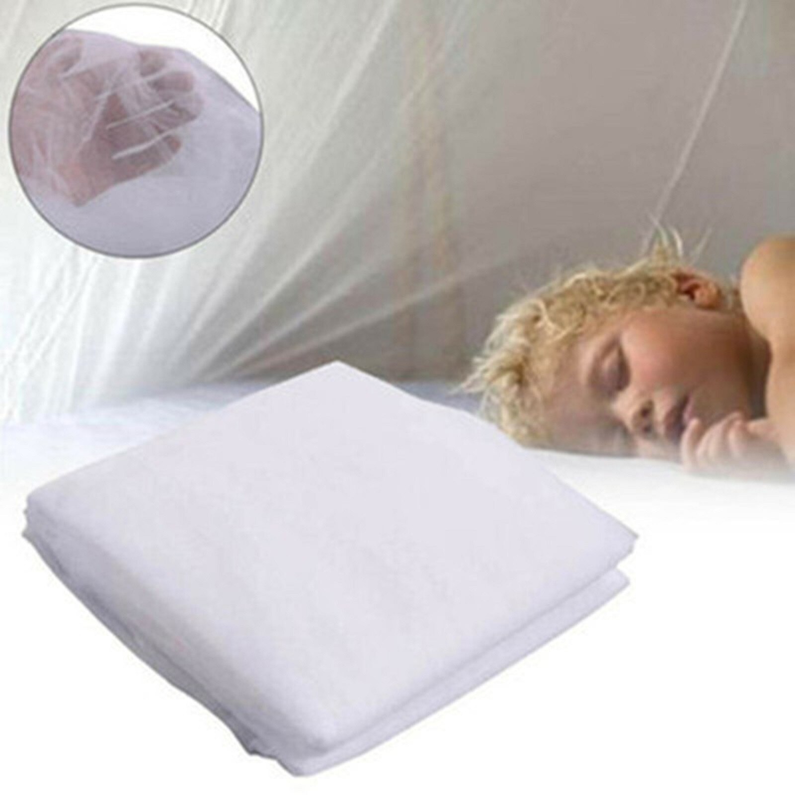 Large Mosquito Net Bedroom Curtain Suitable For All Cribs King-Size Beds Court retro Style, Classic, European Style Mosquito Net