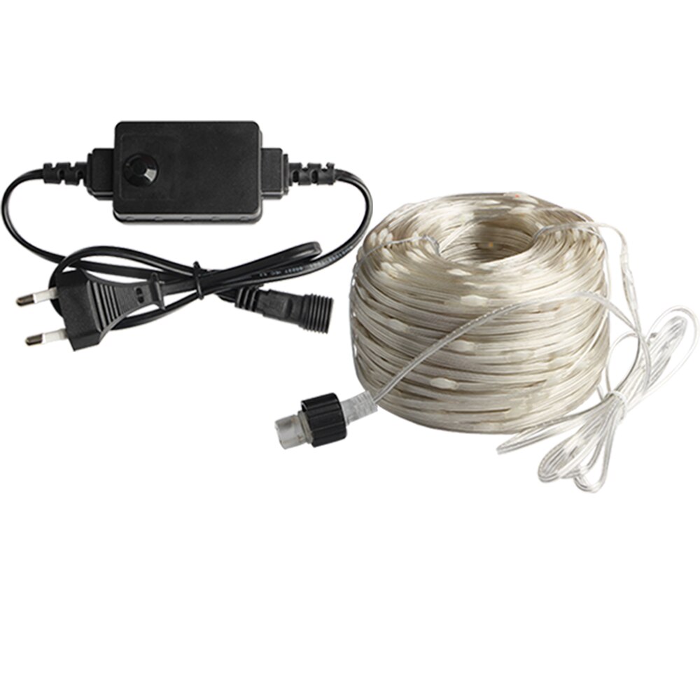 32/50/100M LED Leather String Lights Fairy Thread Lamp For Outdoor Party Christmas Garland GardenTree Street Wedding Decoration