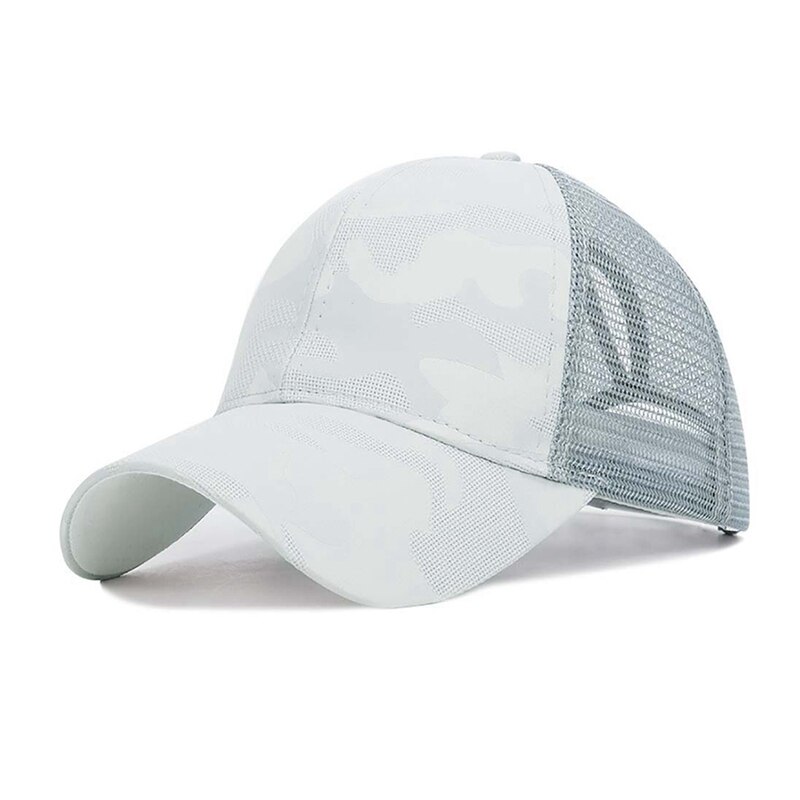 Running Caps Paardenstaart Baseball Cap Vrouwen Messy Bun Snapback Zomer Mesh Hoeden Verstelbare Sport Running Caps: H