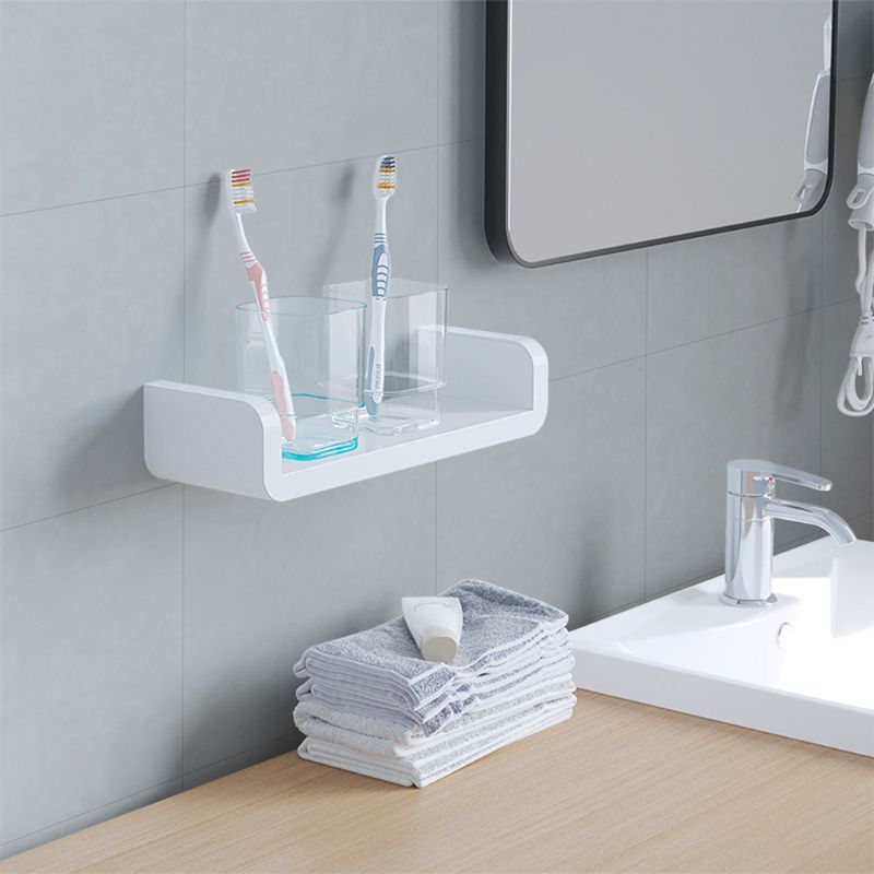 U Shape Wall Shelf Suction Floating Corner Shower Shelf Bathroom Shampoo Shower Shelf Holder Kitchen Storage Rack Organizer