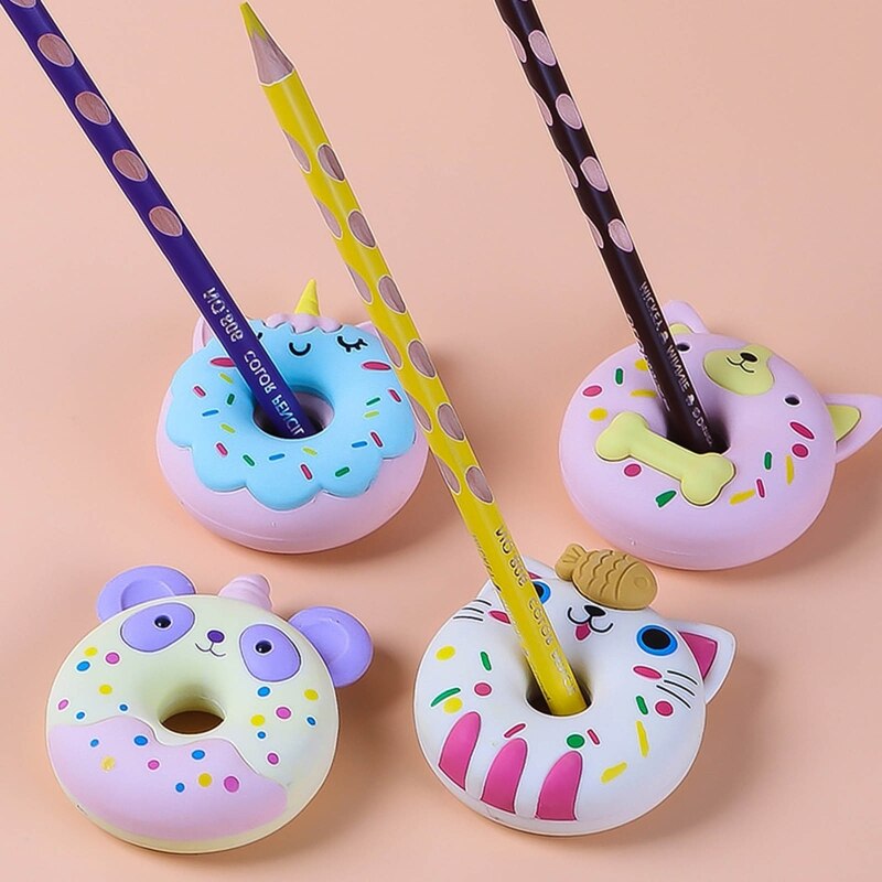 Practical Animal Rubber Donut Pattern Eraser for students Back to School