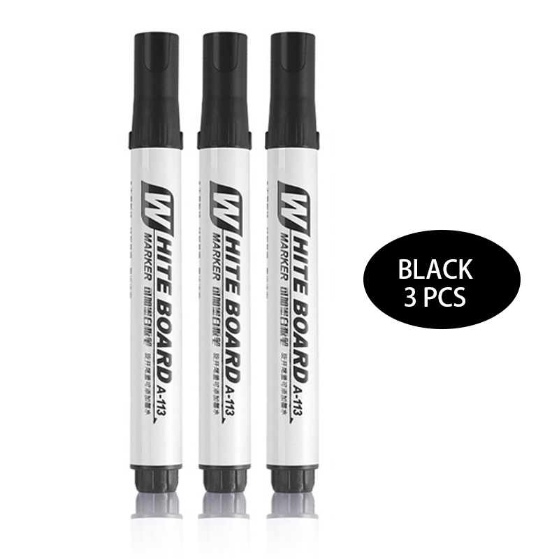 3/10 Pcs Set Erasable Magnetic Whiteboard Marker Pen Blackboard Marker Chalk Glass Ceramics Office School Art Marker Stationery: Yellow