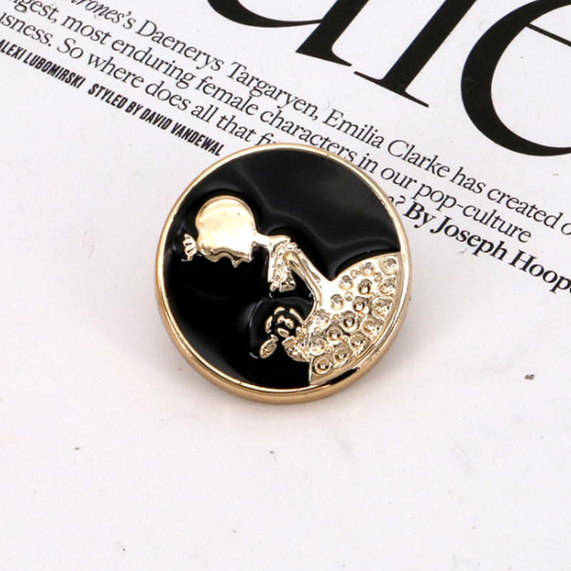 Boutons ronds en cuivre et cuir, 10 pièces, 15/18/20/25mm, pour vêtements, veste, Jeans, boutons métalliques, vêtements, accessoires de couture