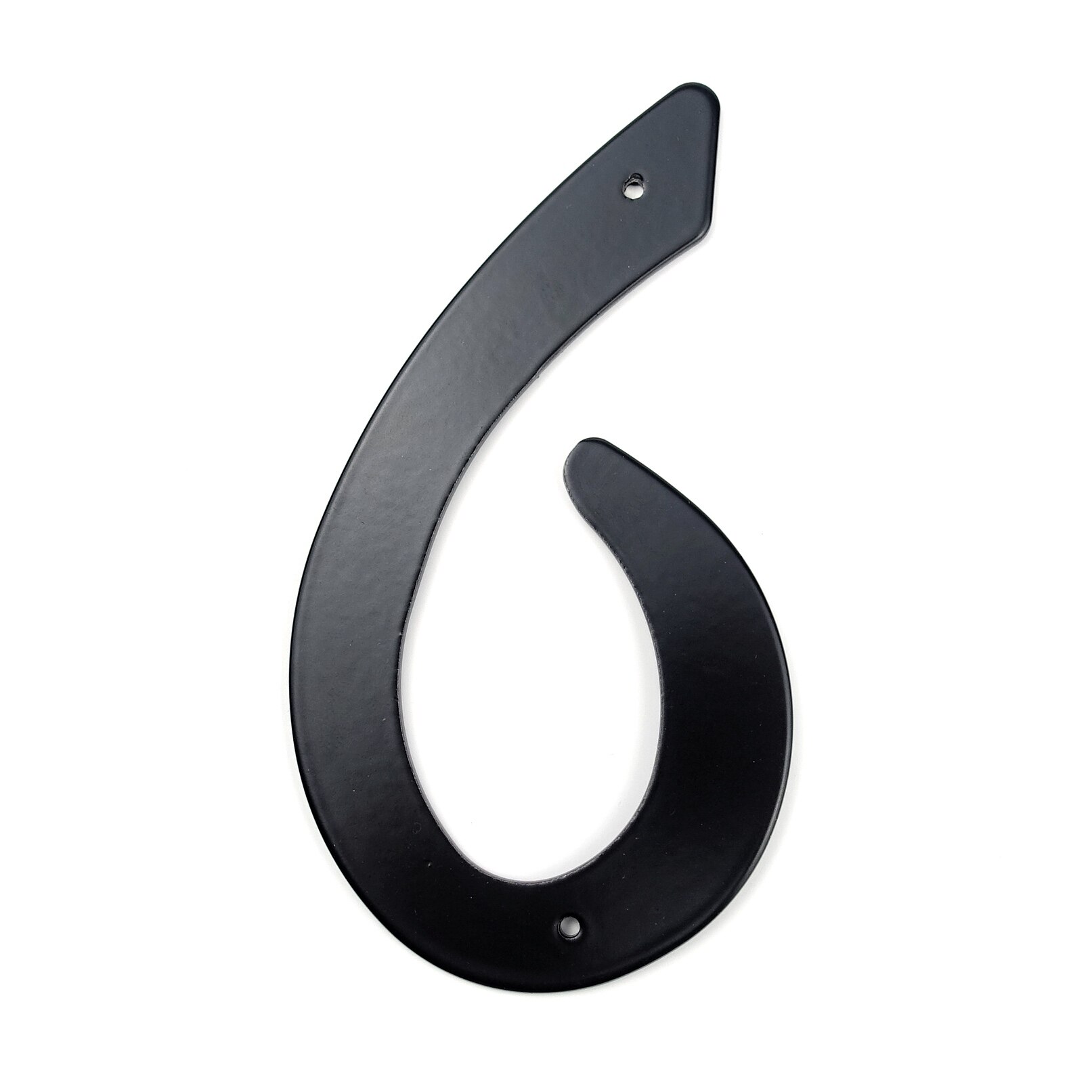 10cm Modern House Number Door Home Address Mailbox Numbers for House Digital Door Outdoor Sign 4 Inch. #0-9 Aliuminum Black: 6