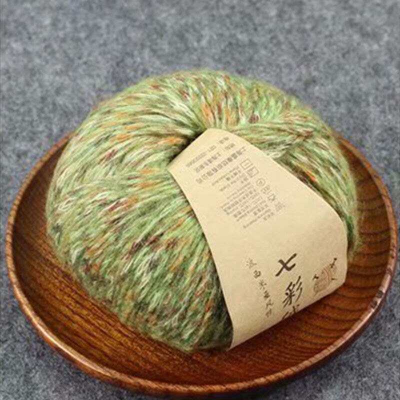 50g Wollen Kleurrijke Alpaca Fluwelen Wol Kasjmier Garen voor Hand Breien Haak DIY Trui Sjaal Draad: 4