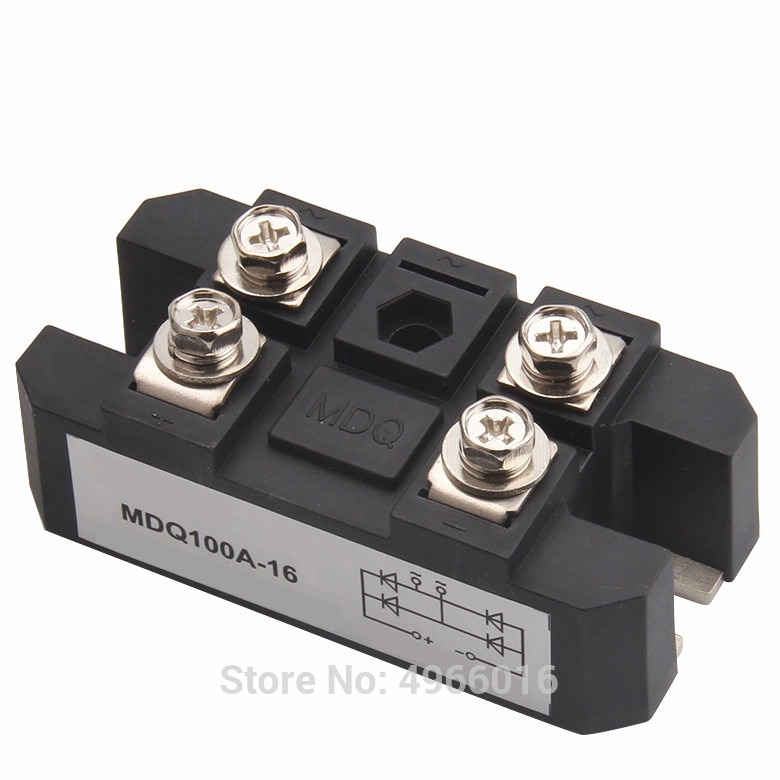 Módulo de puente monofásico MDQ100A Original, rectificador de MDQ100A-16 de 1600V, productos de radiodifusión para público