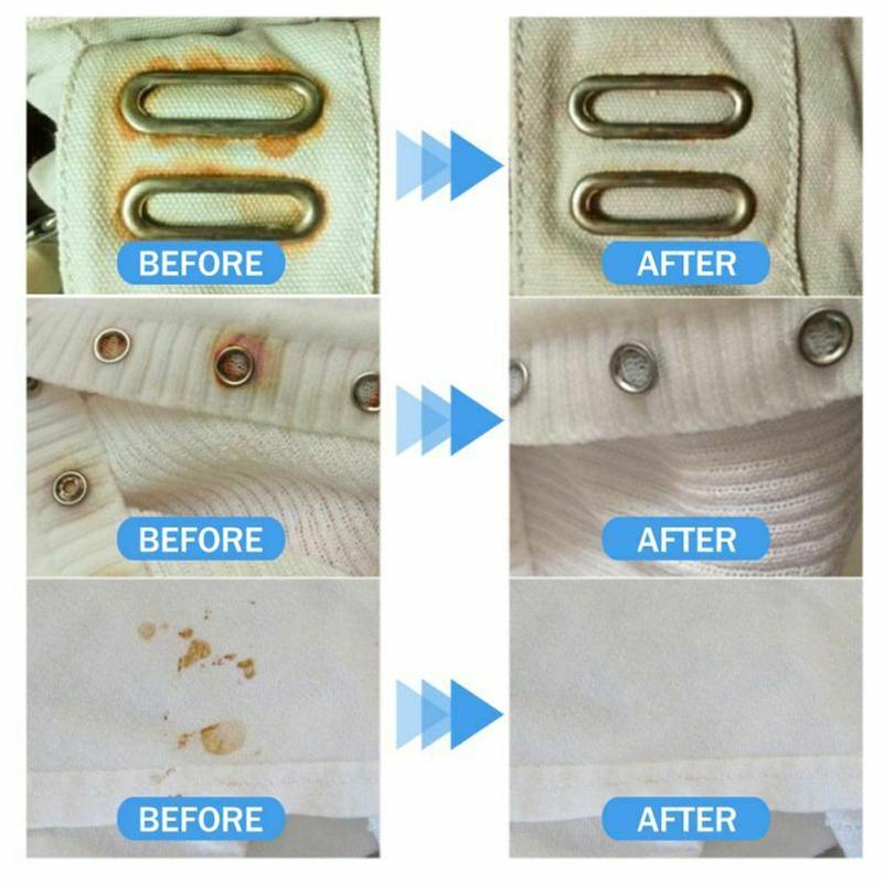 50ML Clothes Rust Remover Spray Rust Inhibitor Maintenance Kitchen Foam Tools Paint Cleaning Laundry Stains Cleaning Y7C9