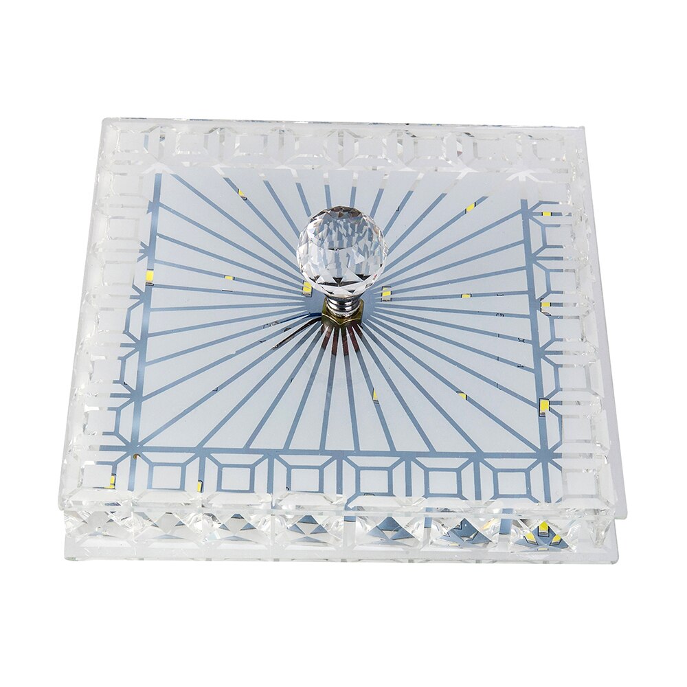 Modern Crystal Led Plafond Verlichting Gang Plafondlamp Thuis Slaapkamer Woonkamer Verlichting Balkon Gangpad Nachtlampje Wit
